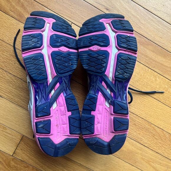 ASICS Women’s GT-2000 Running Dynamic Duomax Shoes Sneakers Gray Pink Sz 11 - Picture 9 of 11